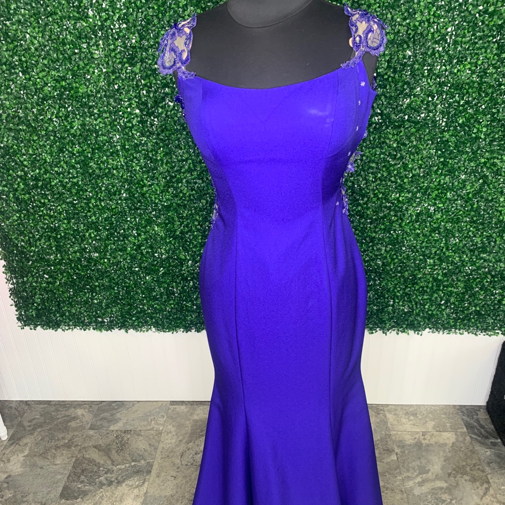 Purple Tarik Ediz Gown Nwt